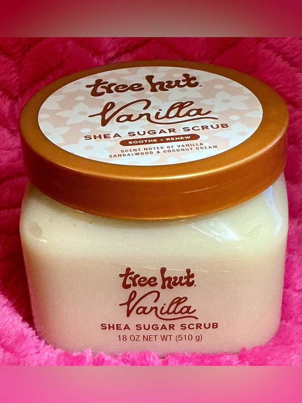 Tree Hut Vanilla Shea Sugar Scrub - Cream